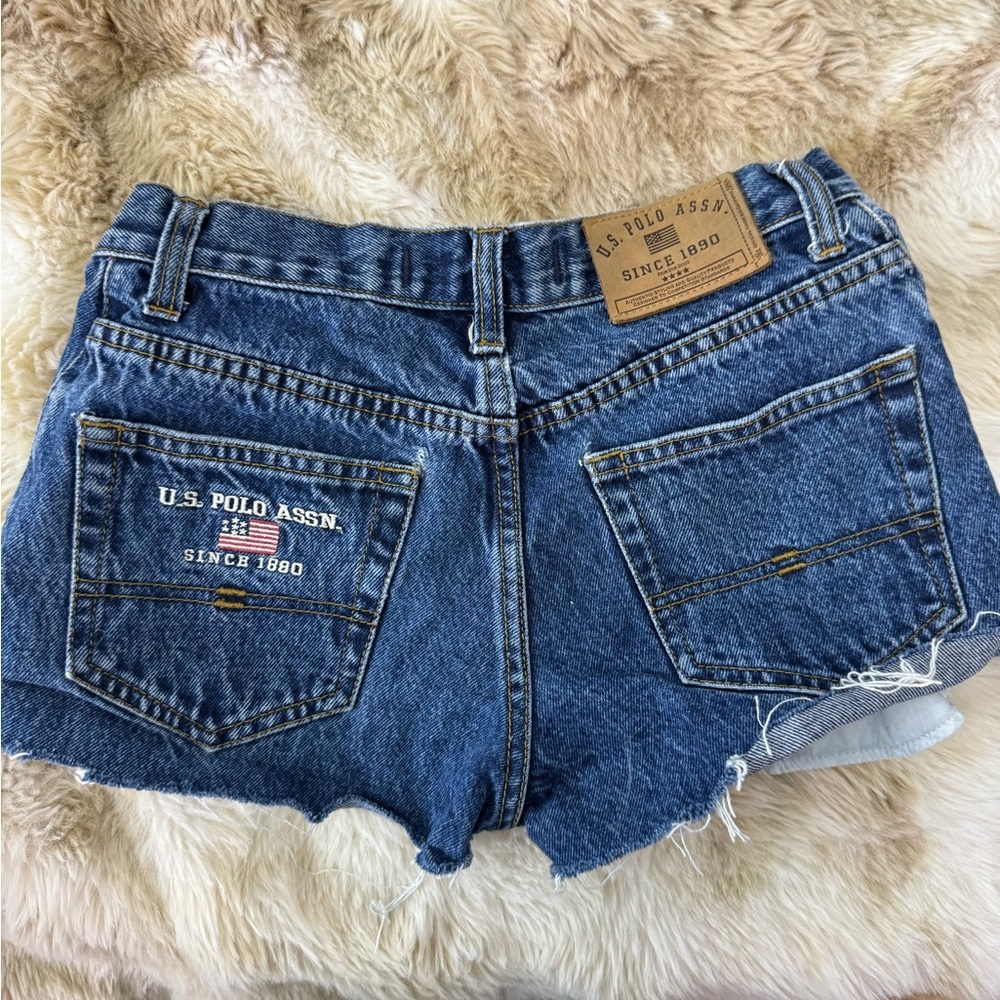 U.S. Polo Assn. Women's Classic Blue Jean Shorts